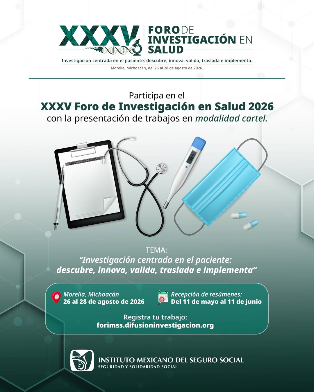 XXXV Foro de Investigación en Salud del IMSS