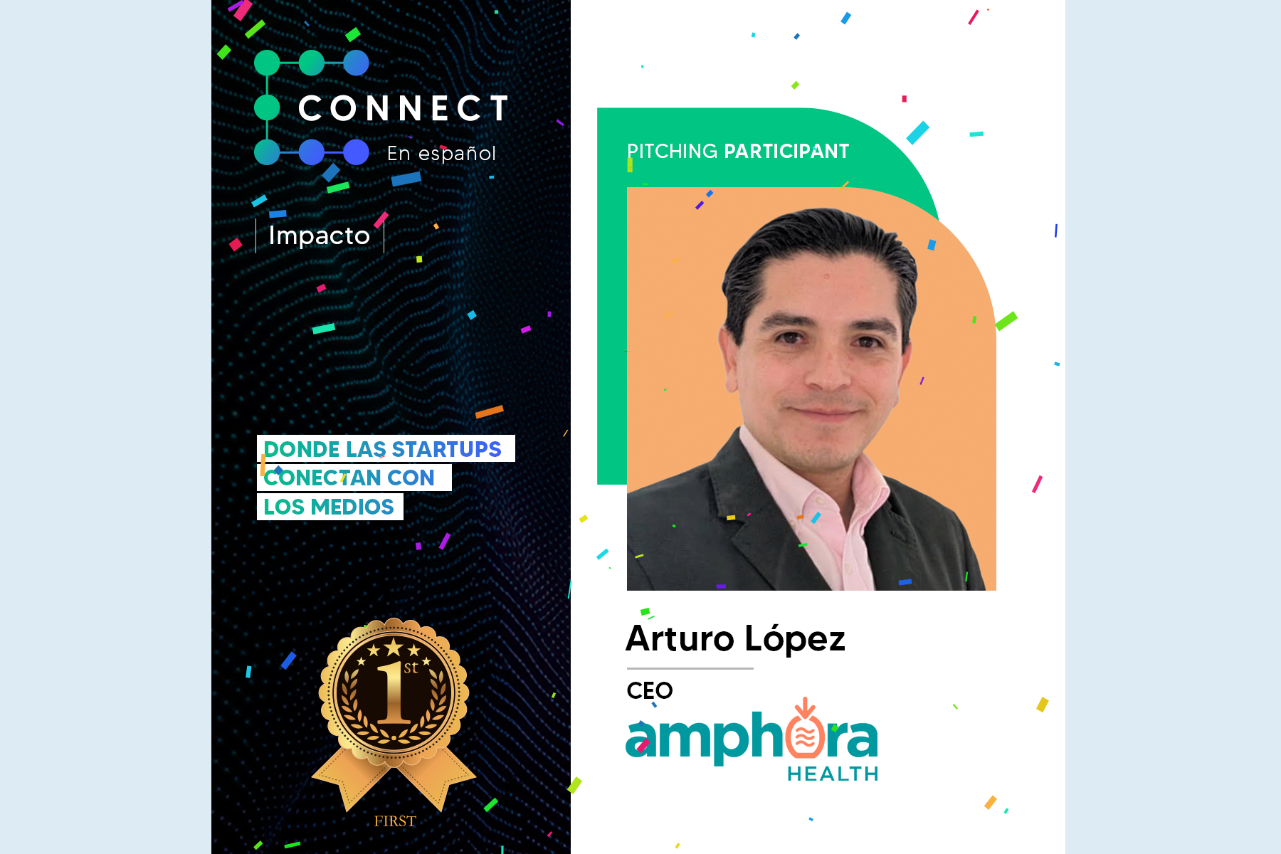 Amphora Health gana el primer lugar en el evento '_Connect en Español: Impacto_'